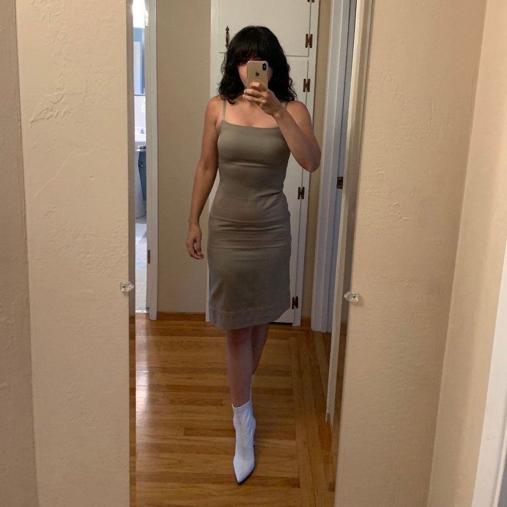 sage daryl k fitted dress size 2